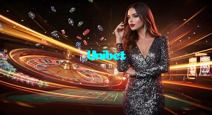 Unibet casino presented on mobile device in Pakistan with slots and live games